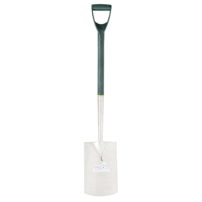 Spade 1000mm x 190mm Stainless Steel Plastic Handle D-Grip