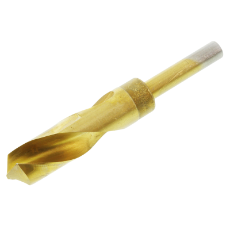  HSS Reduced Shank 24.5MM Twist Drill Bit M2 Ti-Nite Coated Single Poly Tube Pack