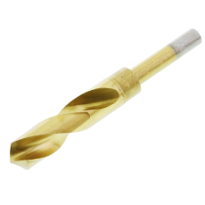  HSS Reduced Shank 21.5MM Twist Drill Bit M2 Ti-Nite Coated Single Poly Tube Pack
