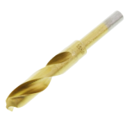 HSS Reduced Shank 19MM Twist Drill Bit M2 Ti-Nite Coated Single Poly Tube Pack