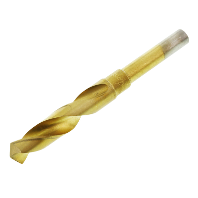 HSS Reduced Shank 17.5MM Twist Drill Bit M2 Ti-Nite Coated Single Poly Tube Pack