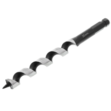  Wood Auger Bit 16MM X 190MM Ship Auger Long Hex Shank HSS In Plastic Pouch