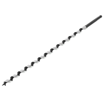 Wood Auger Bit 16MM X 460MM Long Hex Shank Ship Auger HSS In Plastic Pouch