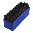 598333 - Punch Set Letter 27 Piece 1/2