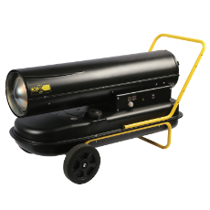  Heater Air Forced Diesel 50KW Kerosene 56 Litres Capacity 240V 1100m3 h Stainless St