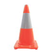 594564 - Traffic Cone 700mm Pvc Reflect