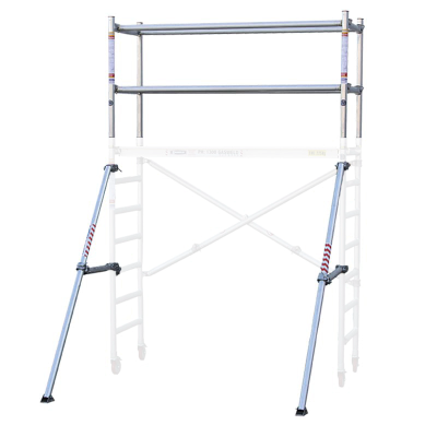 Scaffold Extension Pack Tradie Mk2 For 595945 & 2 Outriggers 1.4 To 1.9m Platform Height