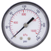 Gauge 1600Kpa 50mm 1/8