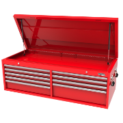 Tool Chest 9 Drawer 1410mm x 605 x 488mm Red Tool Box 56