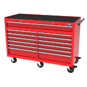 Mobile Trolley 13 Drawer 1420 mm x 610 x 1008 Red Trolley 13 Drawers 56