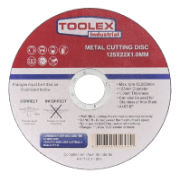 Cutting Disc 125 x 1 x 22.23mm 100 Pc Plastic Tub Ultra Thin Professional Series Inox
