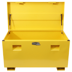 Site Box Steel 1067 x 643 x 647mm Yellow Gas Struts Heavy Duty Top Opening ST647