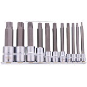 Spline Socket Set 1/4 3/8 1/2