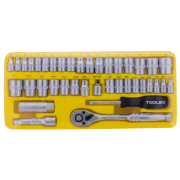 Socket Set 1/4,3/8Dr 39Pc Plastic Insert