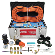 Gas Welding Kit Propane Professional With 4 Ibeda Flash Back Arrestors