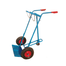 Trolley Oxy Acetylene Suit G Size 200KG Capacity 320mm Pneumatic Wheels