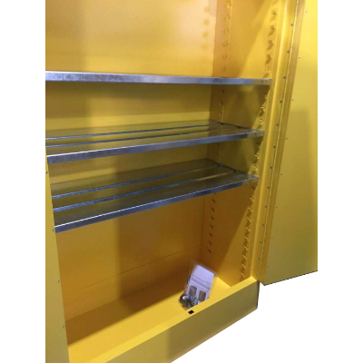 Flammable Storage Cabinet 250L 3 Shelves 1825x1100x500mm Complies AS1940 180KG