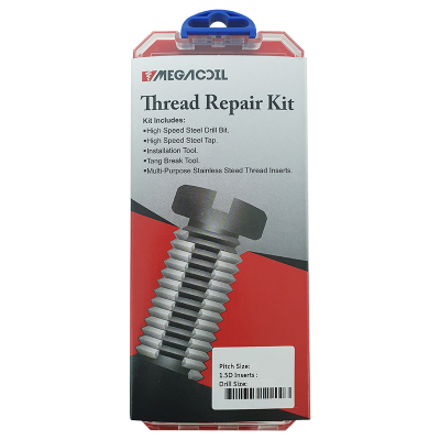 Thread Repair Kit M10X1.5 Complete Kit With Drill Bit & 10 Pc Thread Inserts 1.5D