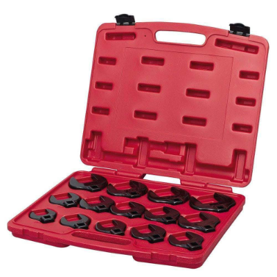 Crowfoot Wrench Set 14pc 1/2