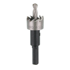  HSS Hole Cutter 20mm Complete With Arbor & Pilot Drill For  Cutting Sheet Metal 2mm Cutti