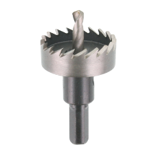  HSS Hole Cutter 38mm Complete With Arbor & Pilot Drill For Cutting Sheet Metal 2mm Cuttin