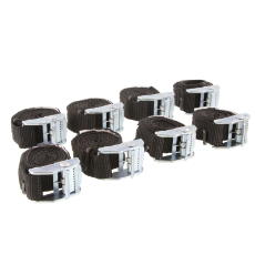  Camlock Straps 8Pc 1MTR Long For Cargo Nets & Tie Down Application With Camlock Locki