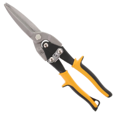 Tin Snip Aviation Long Straigh Allpro Yellow