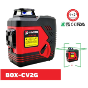 Laser Level 360 + 2 Ver Green Beams Pro Pack With Li-ion Rech Battery & AA Batt Beiter