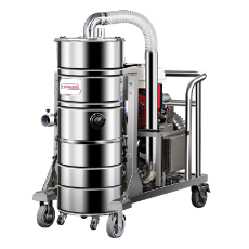 Vacuum Cleaner With Honda GX270 Petrol Engine Industrial 0.3 Micron Filter 100LTR Drum