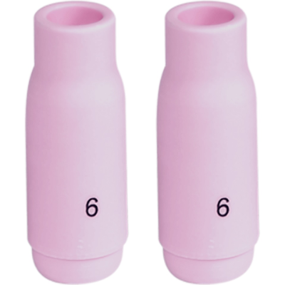 Tig Torch Alumina Gas Nozzles Pack Of 2   10N48-2 Toolex Hang Pack