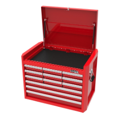 Tool Chest 12 Drawer 690mm x 457 x 498 Red Tool Box Deep 27