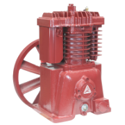 B-2 Fusheng  Air Compressor 2 Stage Pump 35 Cfm 1250Rpm 213Ps 7.5 Hp Elect 13Hp Petrol