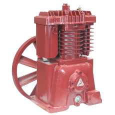 B-2 Fusheng  Air Compressor 2 Stage Pump 35 Cfm 1250Rpm 213Ps 7.5 Hp Elect 13Hp Petrol