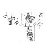 Carburetor Gasket (1) Suit 2500 Gen Model 511692