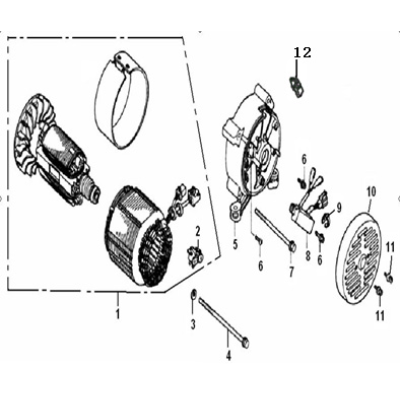 Brush Assembly Suit 2500 Gen Model 511692