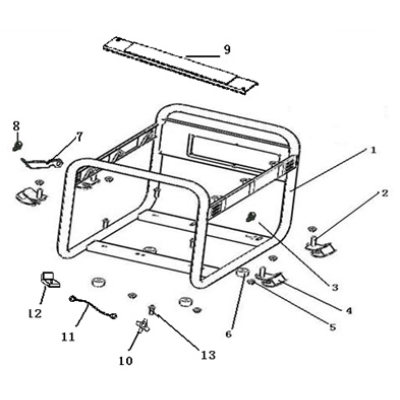 Rubber Shock Absorber Suit 2500 Gen Model 511692