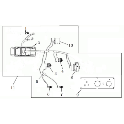 Circuit Protector 11A Suit 3500 Gen Model 511693