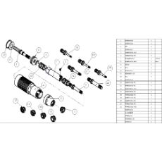 Main Shaft Suit 511616 & 511617 Nutsert Attachment Item 7