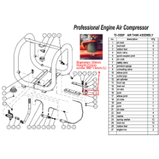 Compressor Reed Valve Pair 11 X 57 mm 594487