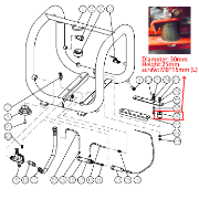 A/C Valve Coupler Shaft Suit 594487 TD55P