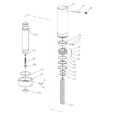 Ram Kit 1 Seals R10-R22 Suit 595200 Hydraulic Press