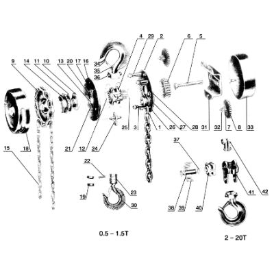 Ch Block 0.5 T.Ratchet Pawl 534100