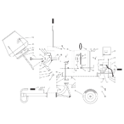 Cement Mixer 2.2Cuft Bowl For Concrete Mixer 511181