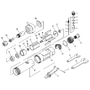 Air Prof Die Grinder 1/4
