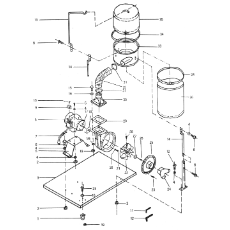 Turbo Fan Suit Dust Collector Model 530643