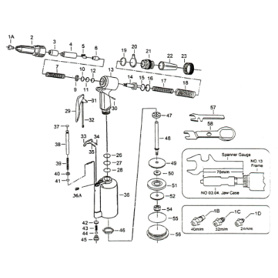 A/Riveter H/D Hydralic Section 534390