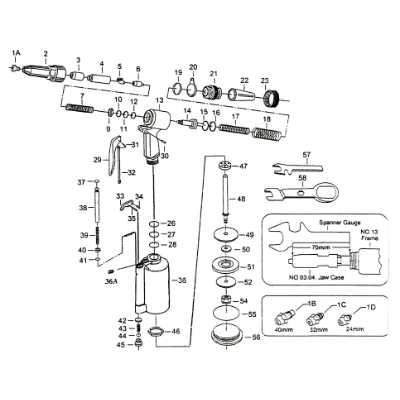 A/Riveter H/D Head 534390
