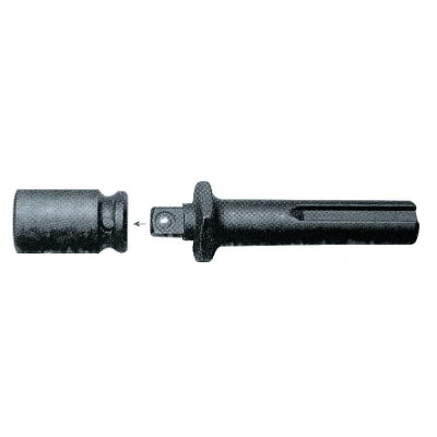 Square Adaptor 1/4 With Steel Shank 238  Sds  Plus 2380043