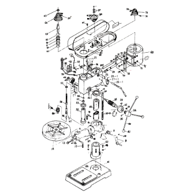 Drill Bench 16Sp Promo Motor 532408 532436