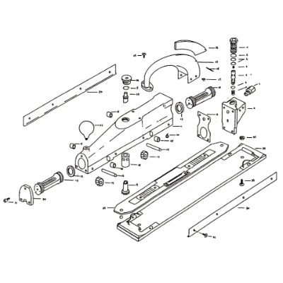 Air Str Line Sandr Plate & Pad 534402